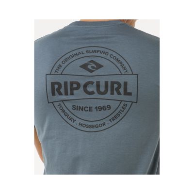 3. RIP CURL Staple Tee Turquoise