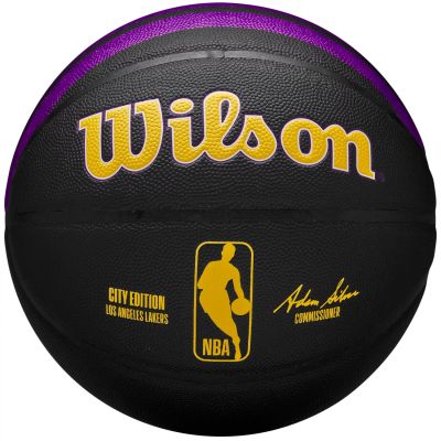 Wilson Wilson NBA Team City Collector Los Angeles Lakers Basketball WZ4024114XB