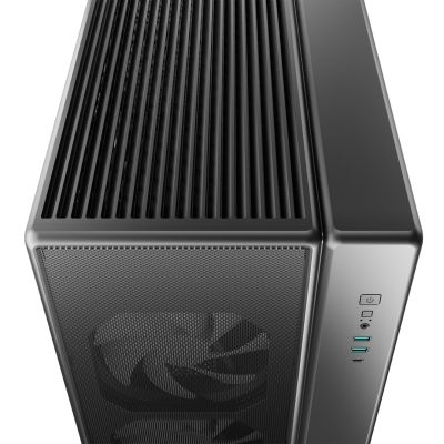 7. DeepCool CG590 MESH 2F Midi Tower Black