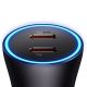 7. Baseus Golden Contactor Pro car charger 2x USB-C 40W gray (CGJP000013)