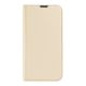 10. Dux Ducis Skin Pro Bookcase type case for iPhone 13 Pro golden