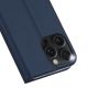 4. Dux Ducis Skin Pro iPhone 16 Pro Max Case with Flip and Card Slot - Blue