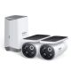 Baseus Security S1 Pro Dual 3K Outdoor Surveillance Kit (2 Cameras) – White