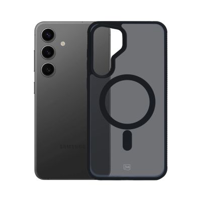 3. 3mk Smoke MagCase with MagSafe for Samsung Galaxy S24 - semi-transparent