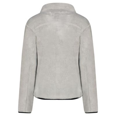 4. Geographical Norway TAMOUREUSE LGREY DB LADY 047-1 Women's Fleece Jacket (WZ8036F/GN-LIGHT GREY)