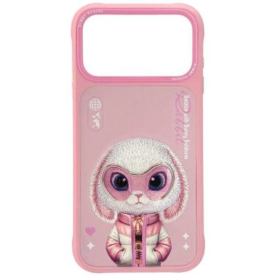 Nimmy Cool&Cute 2.0 Rabbit case for iPhone 17 Pro Max - pink