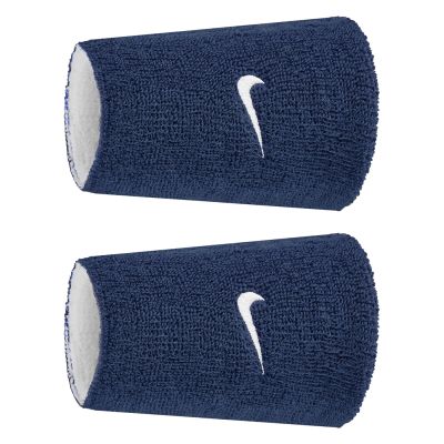 SWOOSH CLASSIC REVERSIBLE DOUBLEWIDE WRISTBANDS 2PK
