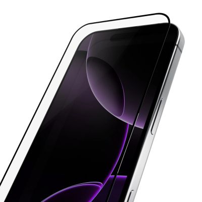 2. Puro Frame Tempered Glass with Frame for iPhone 16 Pro Max