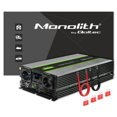 2. Monolith 3000W 6000W 24V to 230V Pure Sine LCD Voltage Converter