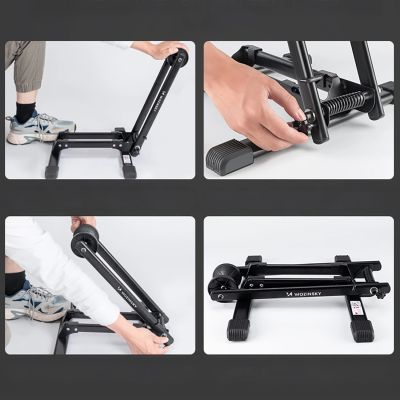 7. Wozinsky WSR-01 Folding Service Bike Stand - Black