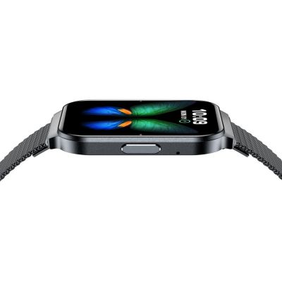 12. Smartwatch Gravity Black Strap + Bracelet GT44-5