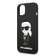 6. Karl Lagerfeld KLHMP14MSNIKBCK iPhone 14 Plus 6.7" hardcase black/black Silicone Ikonik Magsafe