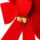 10. DECORATIVE BOW 14.5 CM WITH BELLS 3 PCS