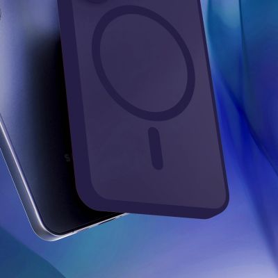 24. 3mk Smoke MagCase for iPhone 17 - purple-translucent