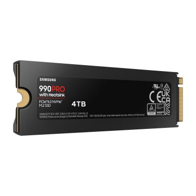 6. Samsung 990 PRO Heatsink 4TB SSD