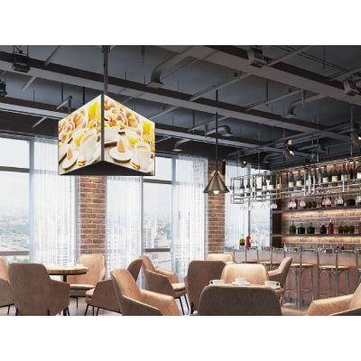 3. TV holder 39"-75"/40kg 2TFT 2Gelenke Neigung sw