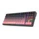 2. REDRAGON K728SP-RGB-PRO Antonium Pro Keyboard USB + RF Wireless + Bluetooth Black, Pink