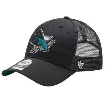 47 Brand NHL San Jose Sharks Branson Cap H-BRANS22CTP-BK Black One size