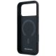 7. Mercedes Leather 3D MagSafe Case for iPhone 17 Pro Max - Navy Blue