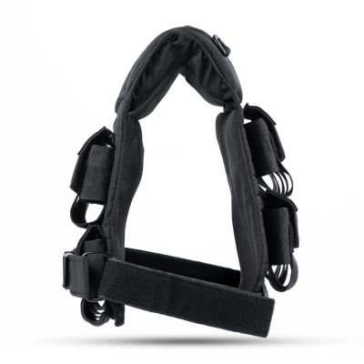 6. 20kg Weighted Training Vest with Pulleys W20B | DBX Bushido