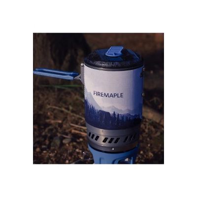 6. Fire Maple FMS-X5 Polaris Cooking System Camping Stove, Blue