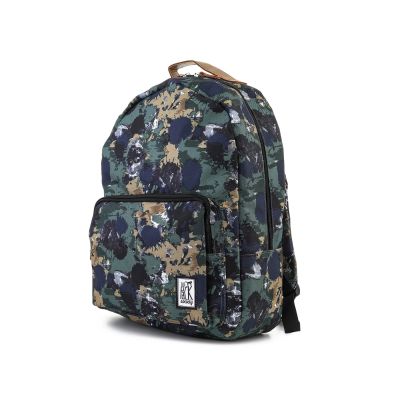 THE SOCIETY PACK XCLASSIC BACKPACK GREEN CAMO ALLOVER 181CPR702-74