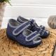 3. Boys' slippers and sandals, navy blue Nazo