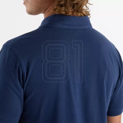 5. New Balance Jersey Polo Shirt M MT51504NNY