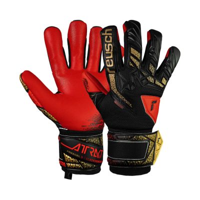 8. Reusch Attrakt Freegel Silver M 5570235 7075 Goalkeeper Gloves