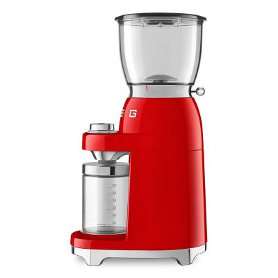 3. Smeg CGF11RDEU Coffee Grinder 150W Red