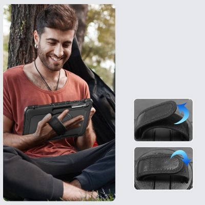 8. Tech-Protect Solid Case for Samsung Galaxy Tab S10 FE+ - Black