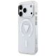 2. Guess IML Gradient Triangle Logo MagSafe Case for iPhone 17 Pro - Clear