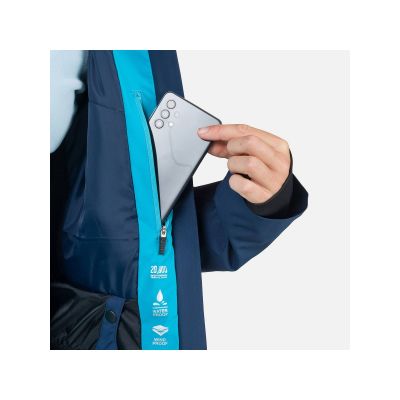 4. Rossignol Strawpile Jacket Jkt Navy Blue