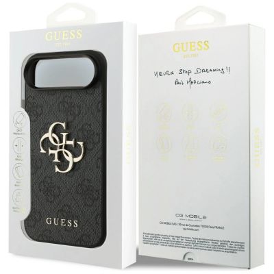 8. Guess 4G Big Logo Case for iPhone 17 Air - Black