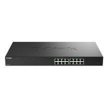 D-Link DMS-1016/E Multi-Gigabit Unmanaged Switch - Switch - 0.1 Gbps