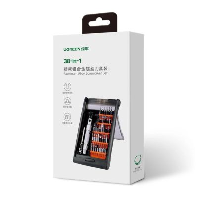 5. Ugreen 38 in 1 service screwdriver set pentalobe bits screwdrivers (80459 CM372)
