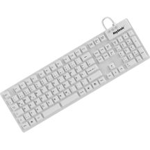 KeySonic KSK-8030 IN (DE) white keyboard Industrial USB QWERTZ German White