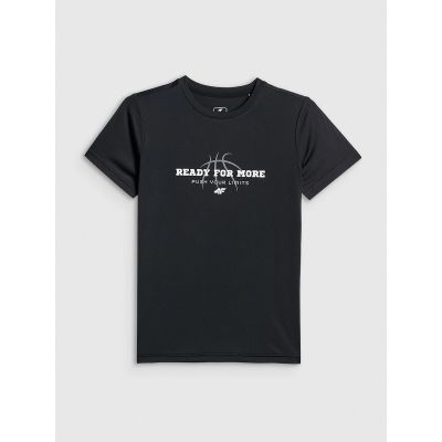 7. Boy's quick-drying sports T-shirt 4F 4FJRSS26TFTSM2390-20S