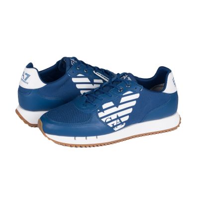 24. Emporio Armani EA7 men's sneakers blue (X8X114-XK270-S290)