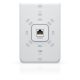 5. Access Point Wi-Fi 6 Ubiquiti UniFi U6 In-Wall 2.4GHz(2x2)/5GHz(4x4)/6GHz(–) PoE+/PoE 4x1G 1x2.5G
