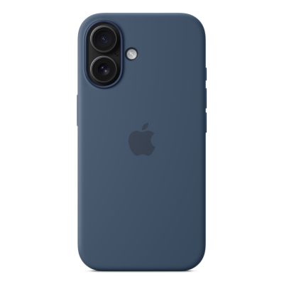 4. Apple iPhone 16 Silicone Case with MagSafe - Denim