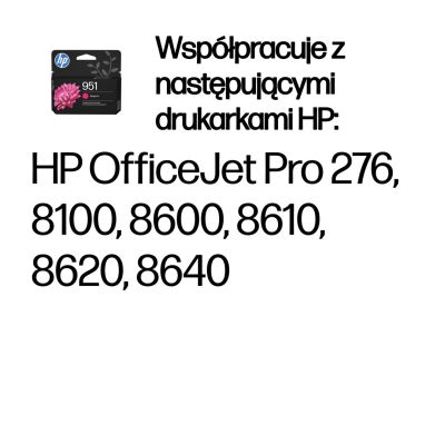 13. HP Original Magenta Ink Cartridge 951