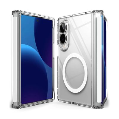2. Ringke Fusion Flap Magnetic MagSafe Case for Samsung Galaxy Z Fold 8 - Clear