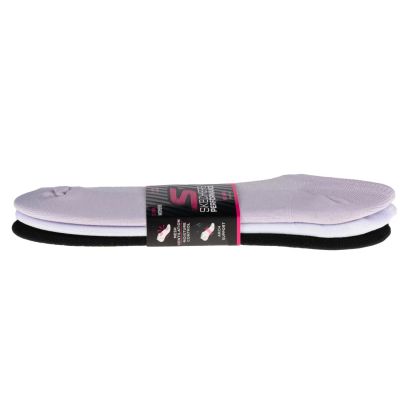 2. Skechers 3pk Womens Super Stretch Socks S101720-LVMT Multicolored 36-40