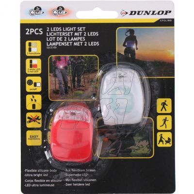 Dunlop Bicycle light LED 2 pcs. SC 05320
