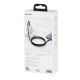 6. Baseus CATLWJ-A01 Lightning - USB-C PD 20W 480Mb/s 2m cable - black