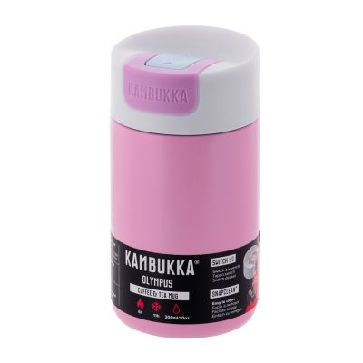 5. Kambukka Olympus Thermal Mug 300ml, Pink Kiss