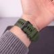 7. Tech-Protect Silicone Strap for Garmin Fenix 5 / 6 / 6 Pro / 7 / 8 / 8 Pro / E / 9 / 9 Pro (51 mm) – Green