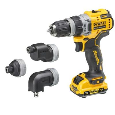 9. 4-Head Drill Driver 12V DCD703L2T DEWALT