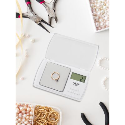 10. Adler AD 3161 precision scale (white)
